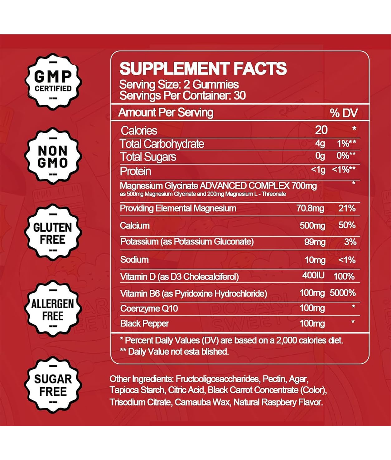 INSISTIR Magnesium Glycinate Gummies kitchen-counter scene suggests simple routine