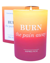 Inspired Picks Get Well Soy Candle in a jar offering a calming, smoke-free ambiance.