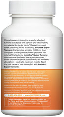 Instaflex Super Turmeric label detail communicates high potency for daily joint comfort.