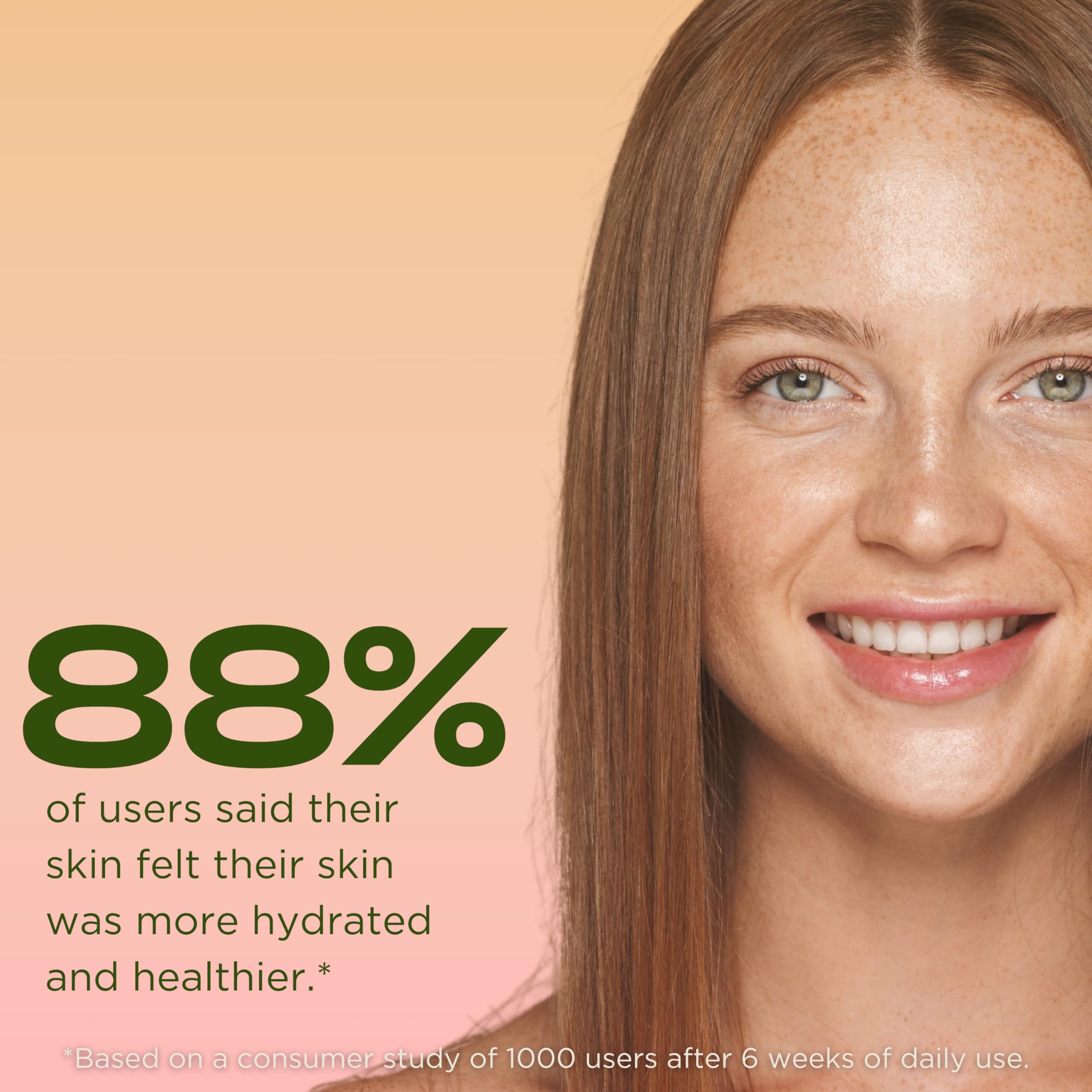 InstaNatural Vitamin C Serum hyaluronic acid texture swatch highlights hydration
