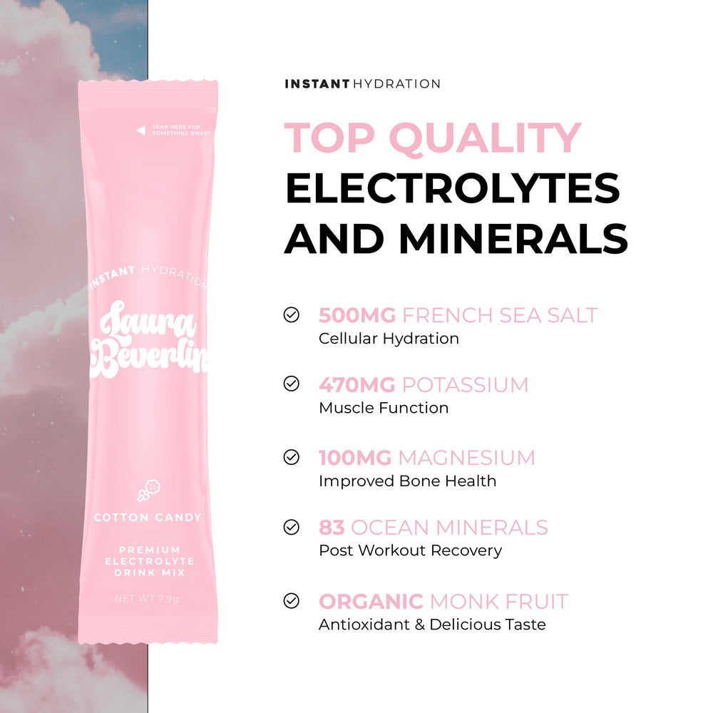 Instant Hydration hand-harvested French Grey salt jar highlighting mineral-rich salt.