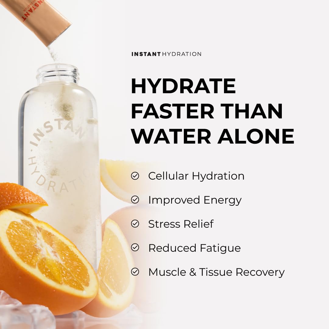 Instant Hydration sticks package for convenient daily hydration