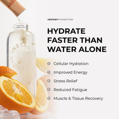 Instant Hydration sticks package for convenient daily hydration