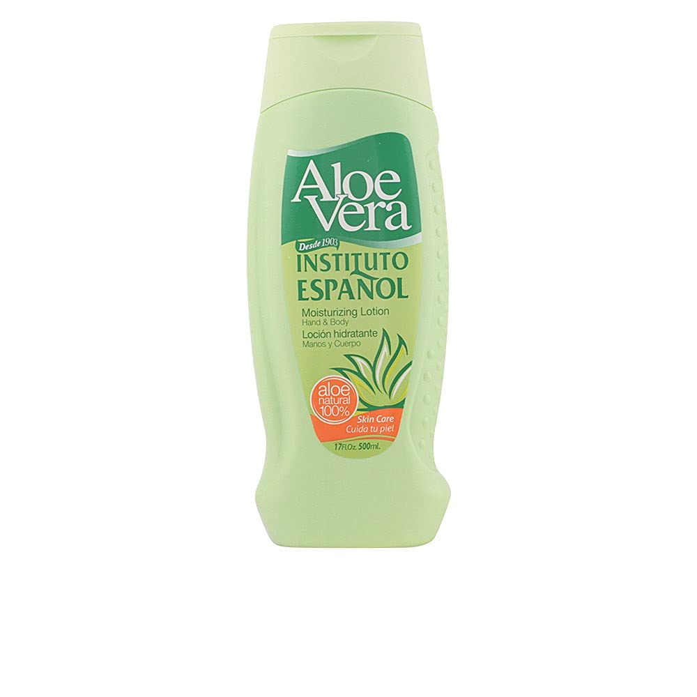Instituto Español Aloe Vera Body Milk bottle for daily hydration and soft skin