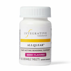 Integrative Therapeutics AllQlear bottle front with berry flavor for daily immune support