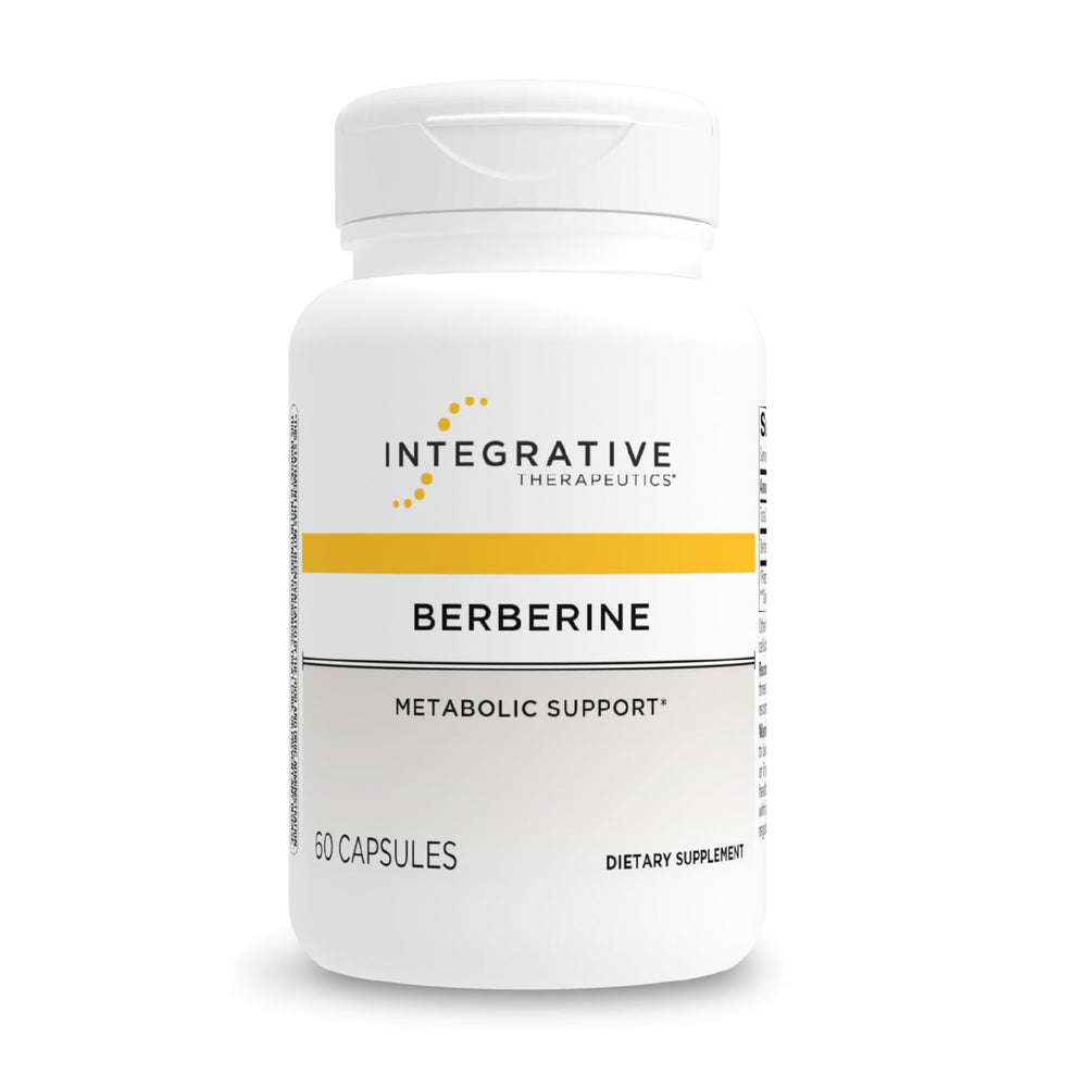 Integrative Therapeutics Berberine bottle with easy-to-swallow capsules for daily support