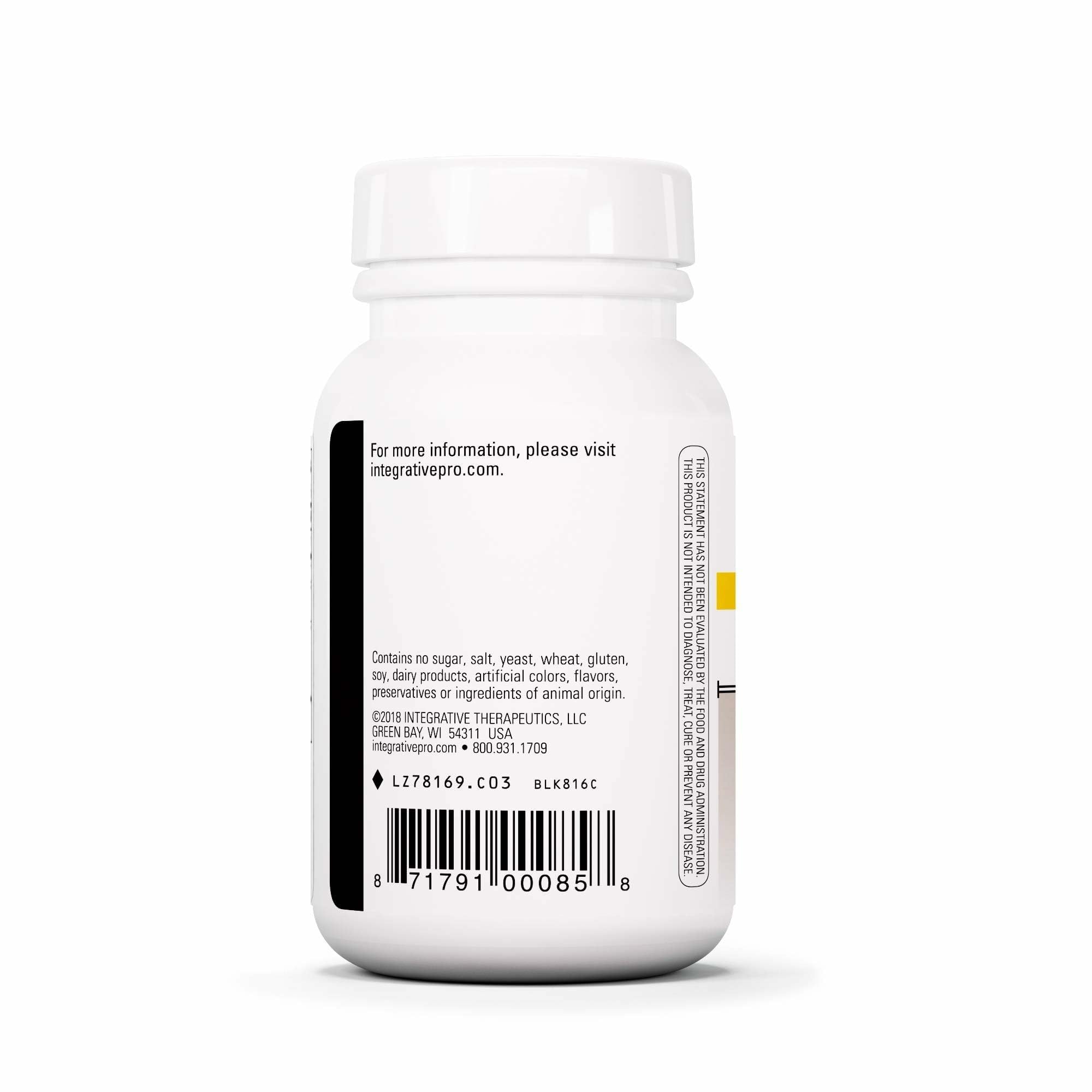 Barberry extract in Integrative Therapeutics Berberine Complex supports traditional gut balance.