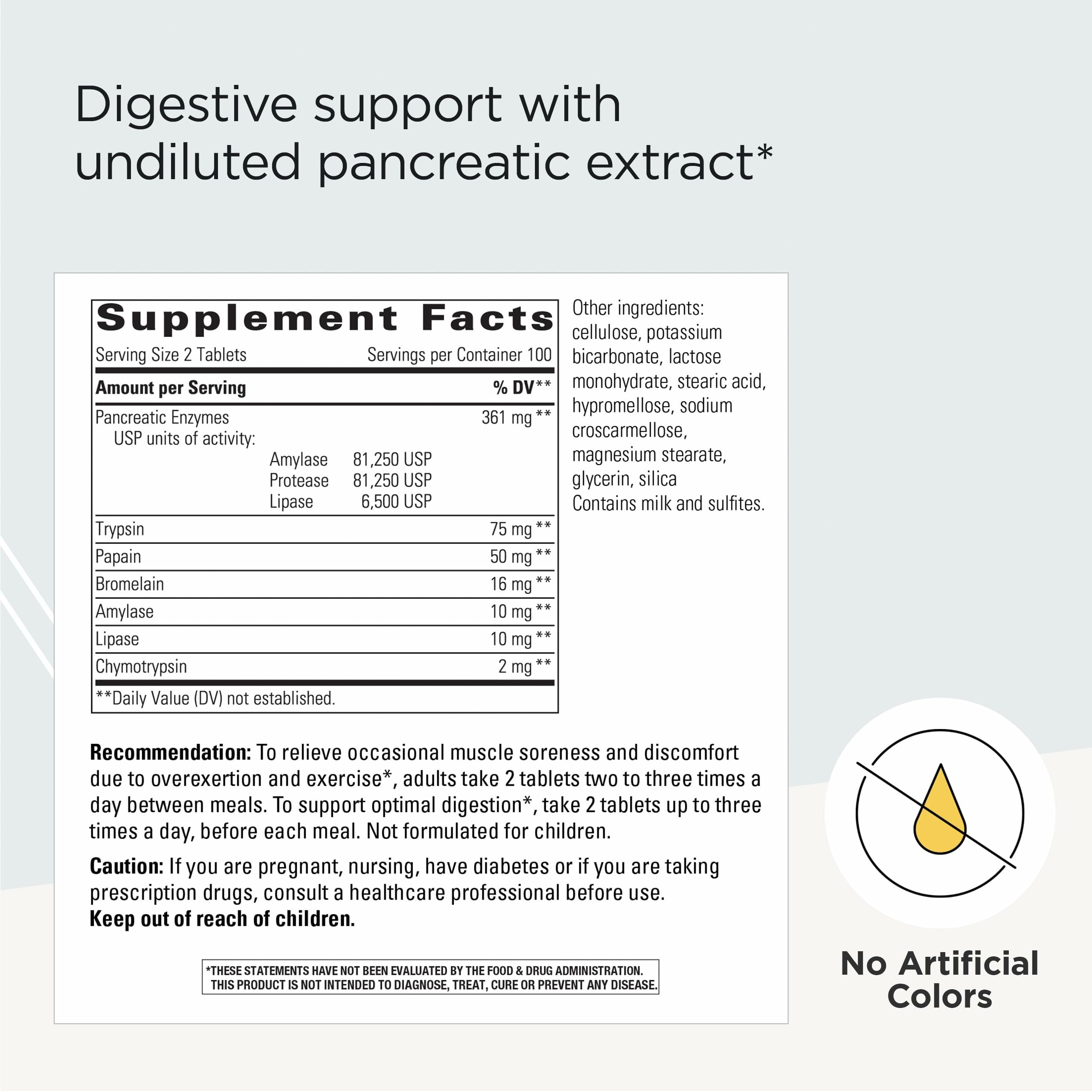 Integrative Therapeutics Bio-Zyme capsules closeup showing pancreatic enzyme support