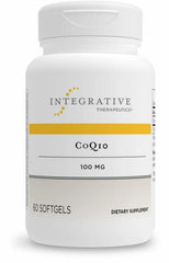 Integrative Therapeutics CoQ10 softgel bottle for daily energy support