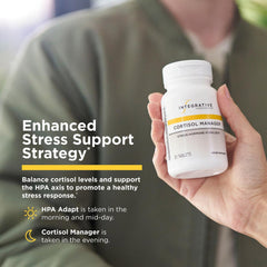 Integrative Therapeutics Cortisol Manager capsules designed for daily stress resilience.