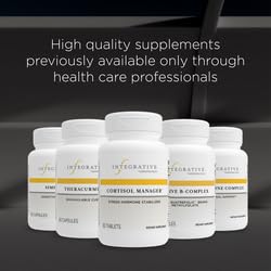 Integrative Therapeutics Detoxification Factors label close-up featuring no dairy claim.