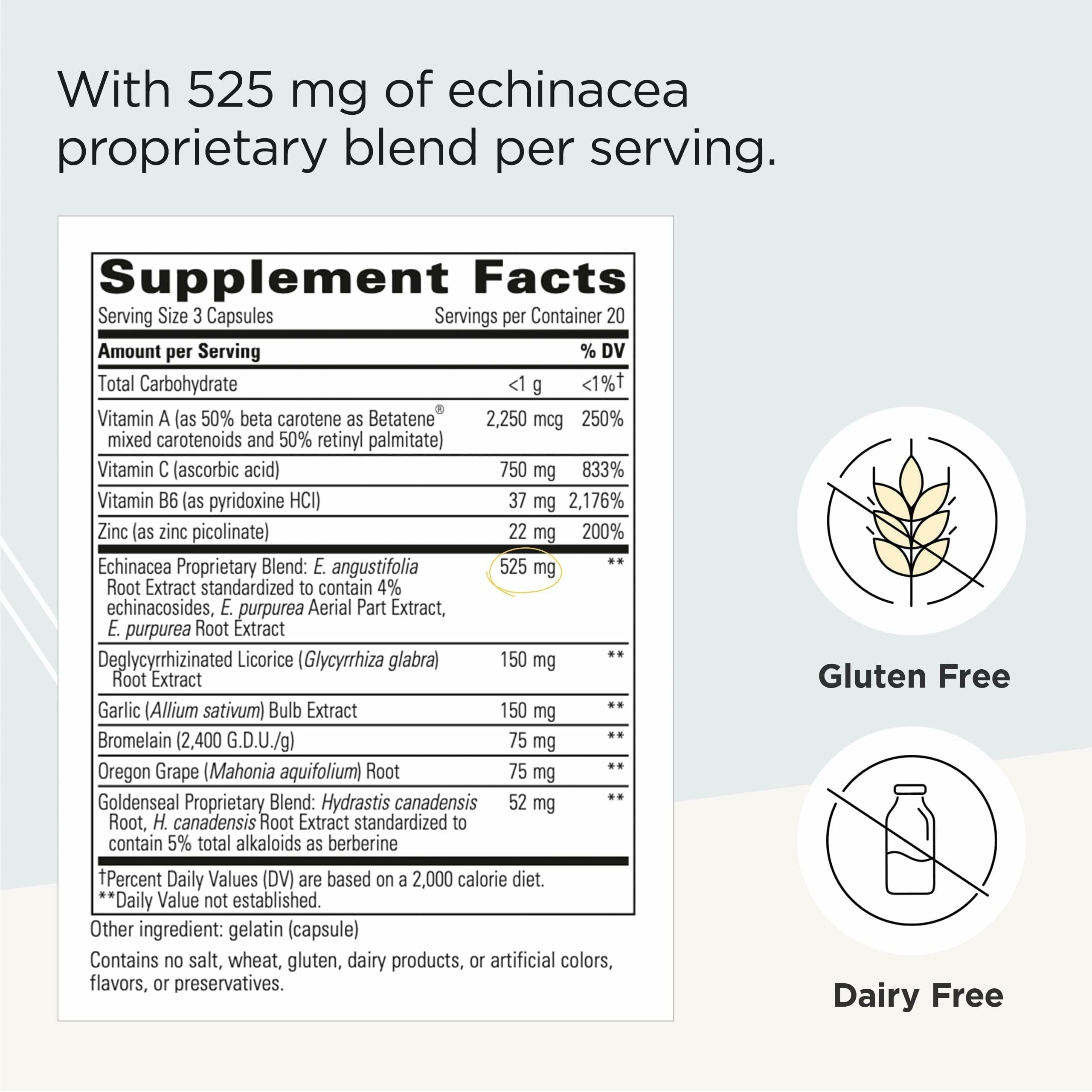 Integrative Therapeutics EHB capsules close-up showing compact pill form for on-the-go use