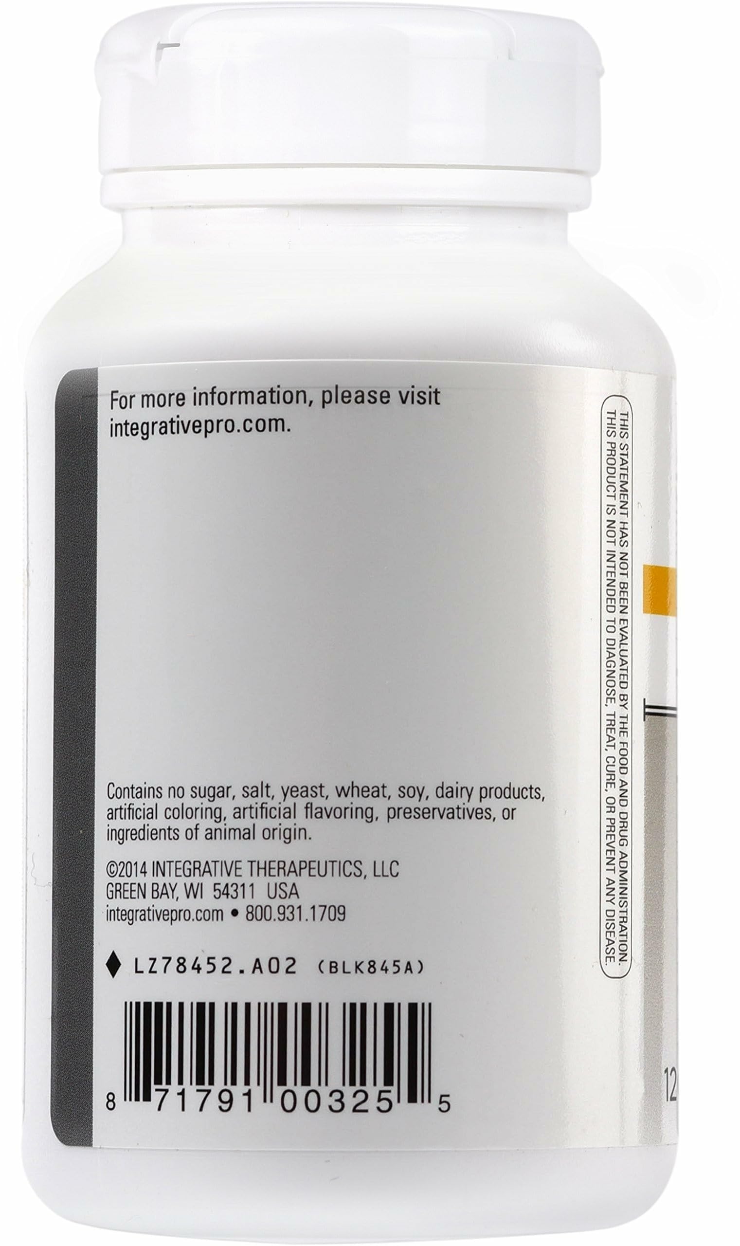 Integrative Therapeutics Fiber Formula pour suggests easy, on-the-go dosing.