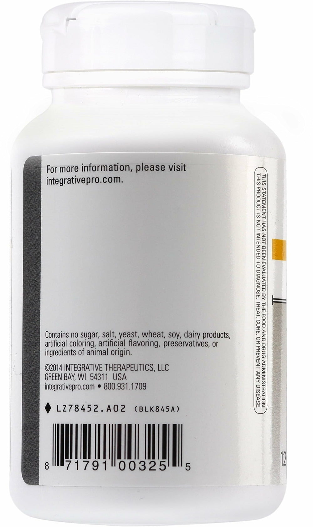 Integrative Therapeutics Fiber Formula pour suggests easy, on-the-go dosing.
