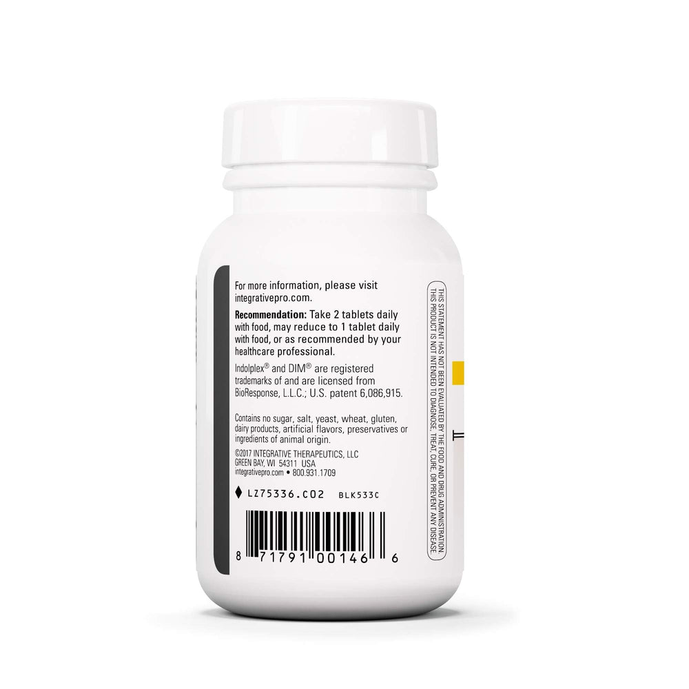 Integrative Therapeutics niacin label highlighting inositol hexaniacinate form