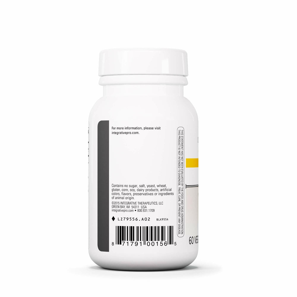 Integrative Therapeutics L-Theanine label view highlights clean sourcing.