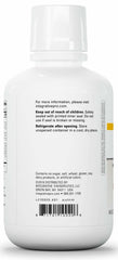 Close-up of dosing cap for Integrative Therapeutics liquid calcium magnesium for daily bone support.
