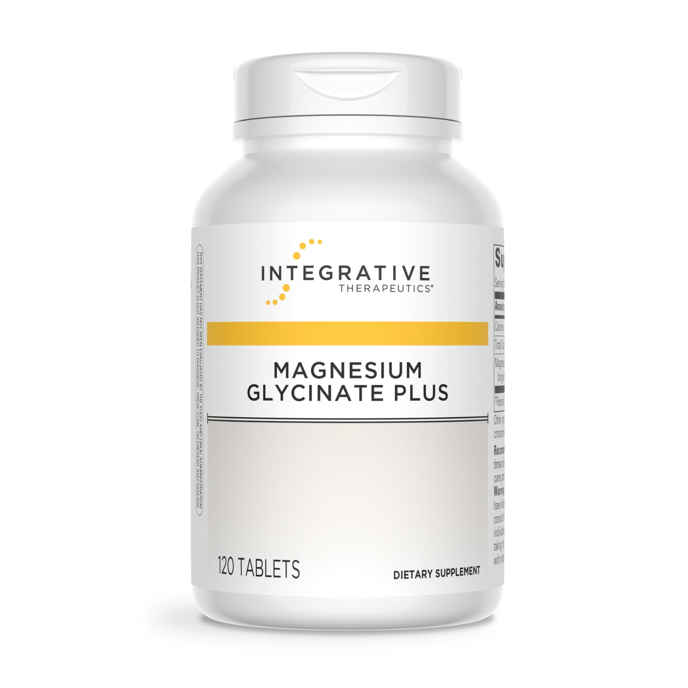 Integrative Therapeutics Magnesium Glycinate Plus bottle on shelf for daily wellness.