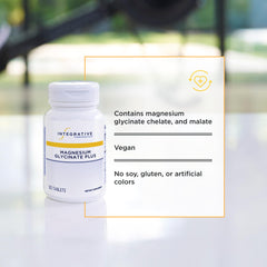 Integrative Therapeutics Magnesium Glycinate Plus nutrition label close-up for smart supplementation.