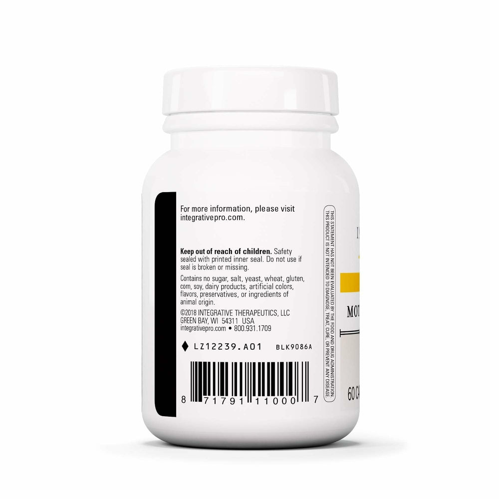 Integrative Therapeutics Motility Activator capsules closeup for daily digestive support