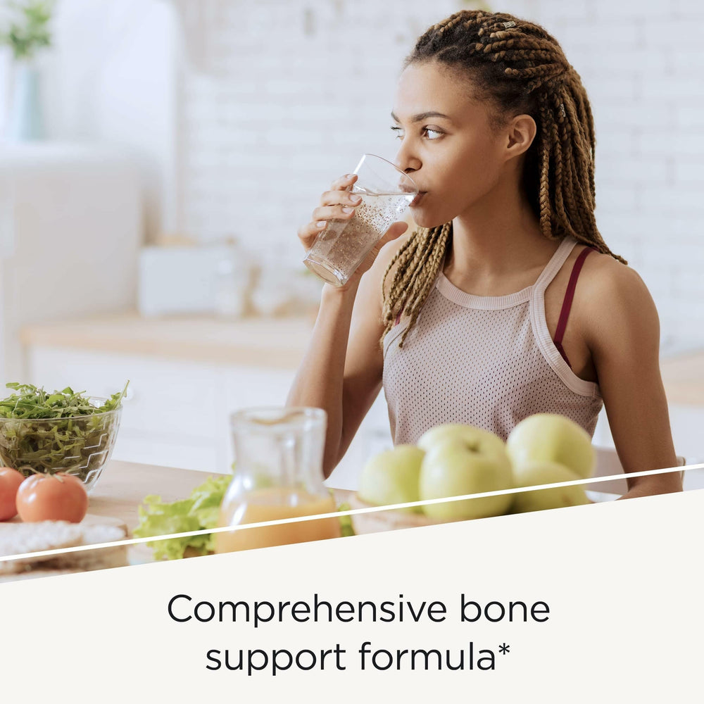 OsteoPrime Ultra ingredient panel highlighting vitamin D and zinc for bone health