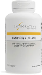 Integrative Therapeutics Panplex 2-Phase bottle with easy capsules for daily digestive support.