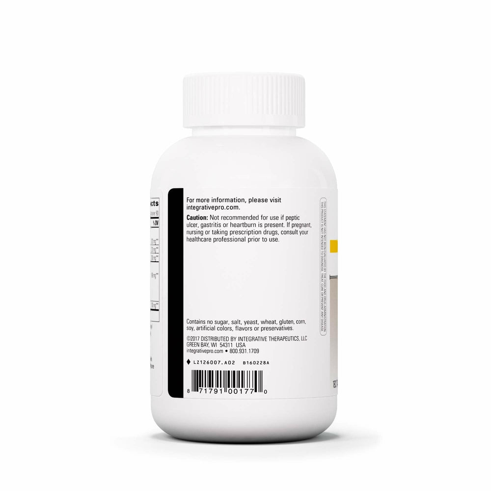 Integrative Therapeutics Panplex 2-Phase enzymes support stomach and upper intestinal digestion.