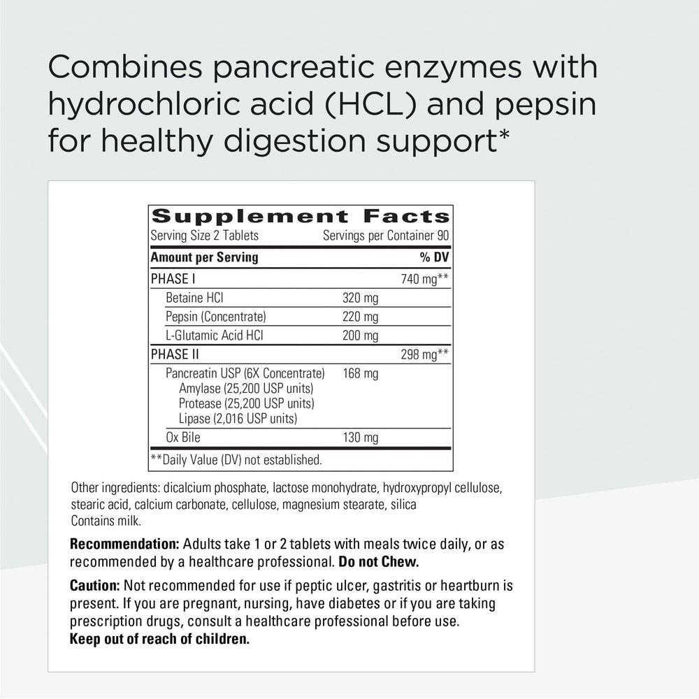 Integrative Therapeutics Panplex 2-Phase capsules designed for enzyme-assisted digestion.