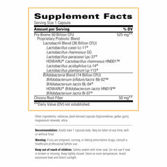 Integrative Therapeutics Pro-Biome capsules close-up highlights dairy-free and gluten-free formula