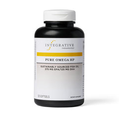 Integrative Therapeutics Pure Omega HP bottle front showing the product name and packaging