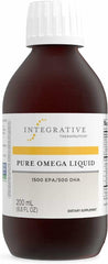 Integrative Therapeutics Pure Omega Liquid lemon bottle for easy daily omega-3 support