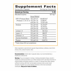 Similase GFCF capsules close-up highlighting dairy-free enzyme formula.