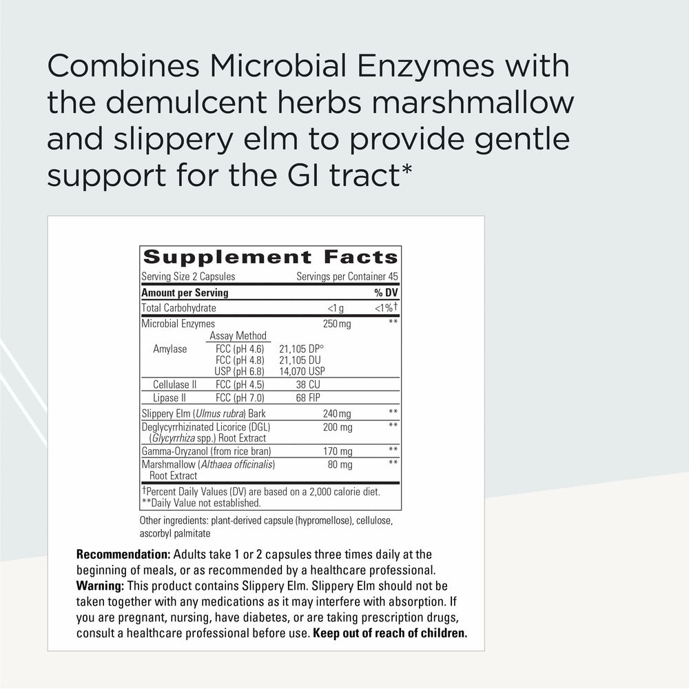 Similase Sensitive Stomach capsules on label backdrop highlighting dairy-free vegan formula.