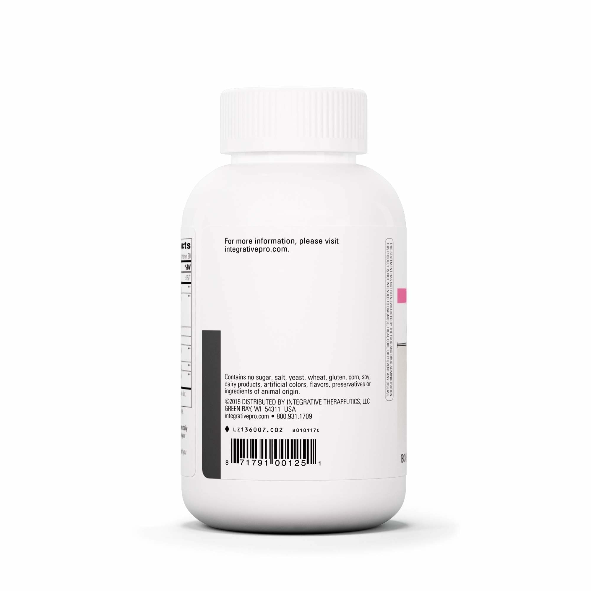 Integrative Therapeutics Similase Sensitive Stomach label view highlights vegan, dairy-free formulation.