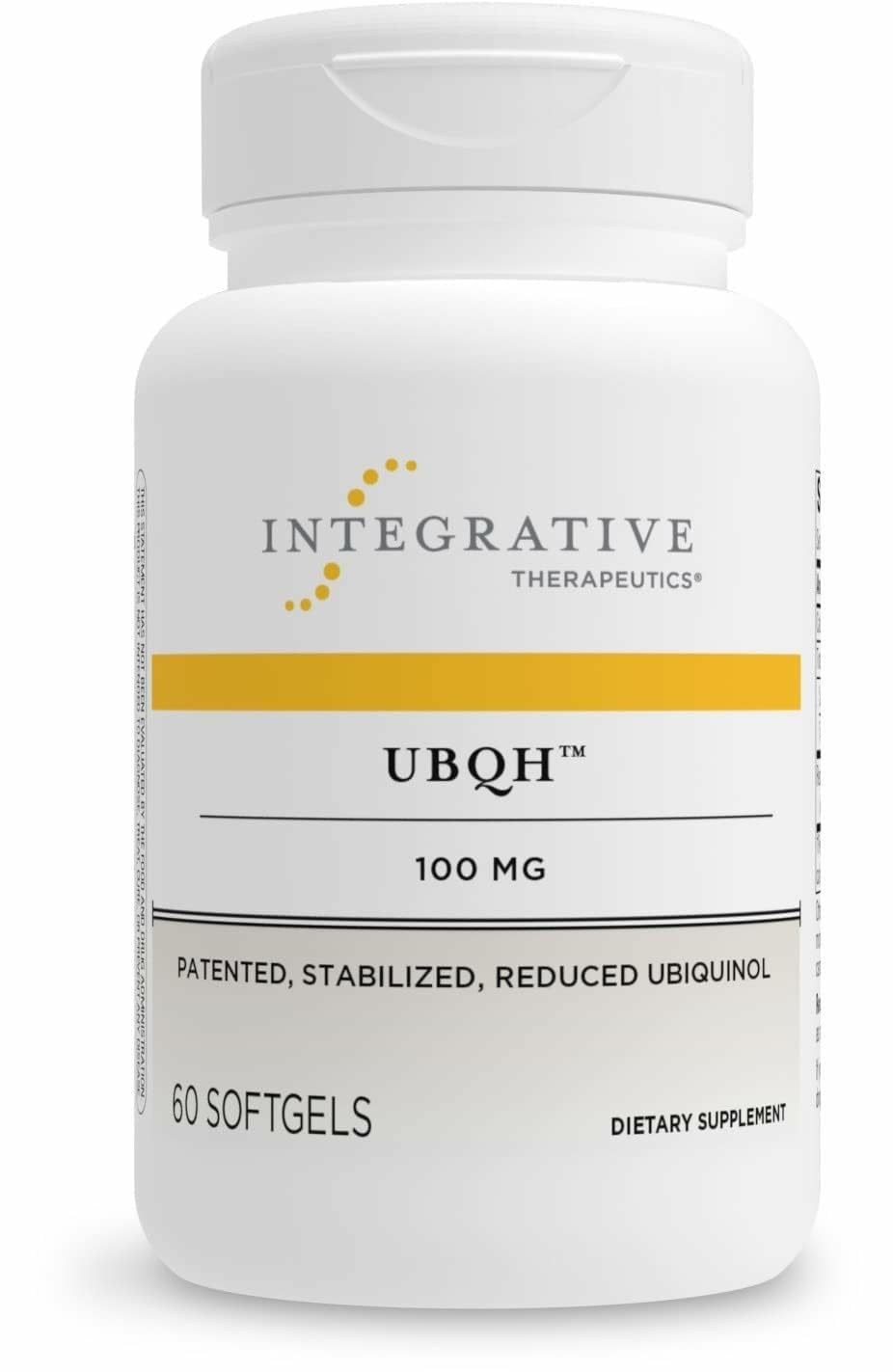 Integrative Therapeutics UBQH bottle with softgels for daily energy support