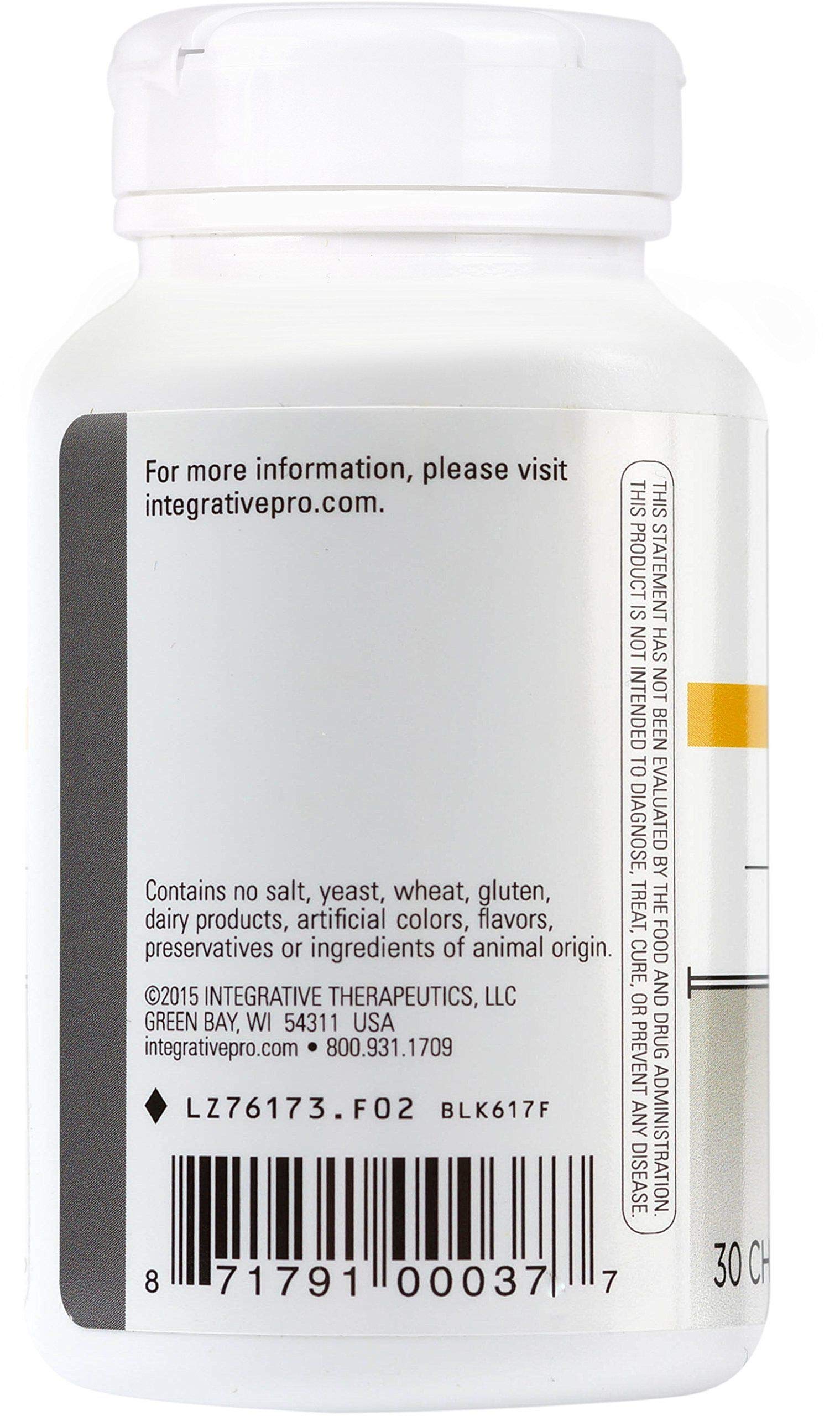 Vitaline CoQ10 brain support chewables by Integrative Therapeutics for focus