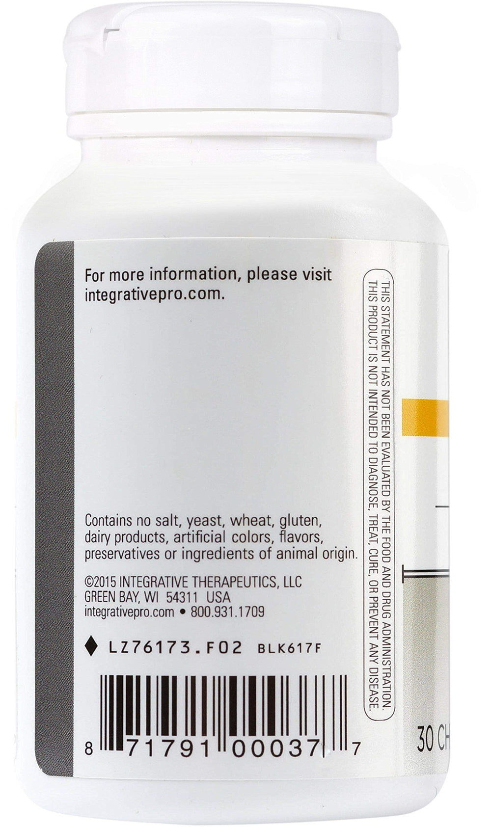 Vitaline CoQ10 brain support chewables by Integrative Therapeutics for focus