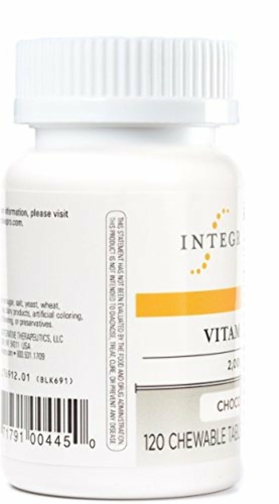 Integrative Therapeutics Vitamin D3 bottle shown as part of daily healthy routine.