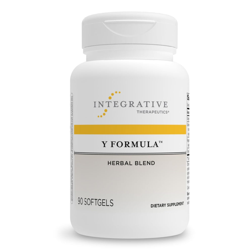Integrative Therapeutics Y Formula bottle front for GI support and daily wellness