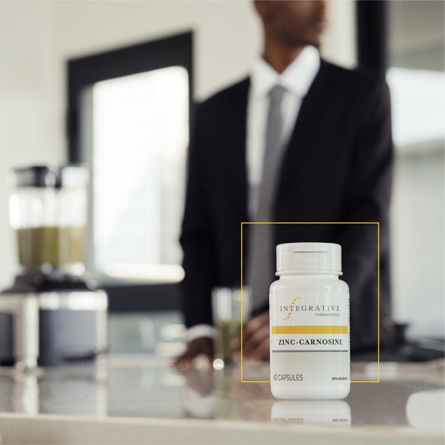 Integrative Therapeutics Zinc-Carnosine label details note zinc-carnosine content.