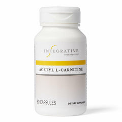 Integrative Therapeutics Acetyl L-Carnitine bottle front; vegan formula supports cellular energy