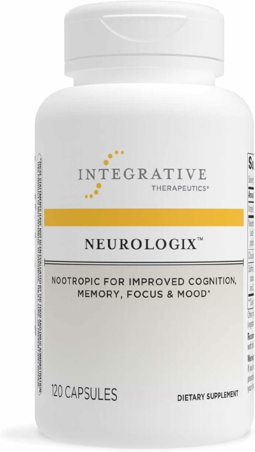 Integrative Therapeutics Neurologix bottle front highlighting focus support.