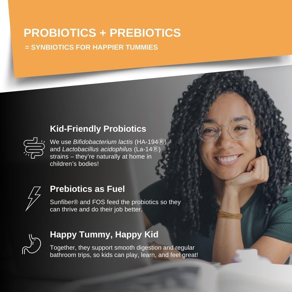 Intelligent Labs FOS prebiotic blend supporting gut-friendly bacteria.