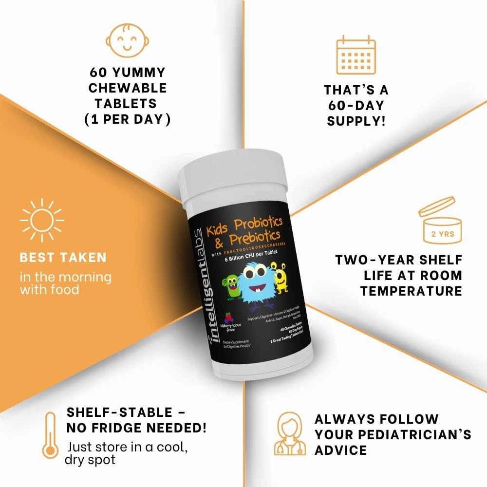 Intelligent Labs Sunfiber prebiotic visible beside probiotic blend.