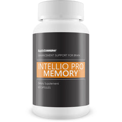 Intellio Pro Memory bottle pour supports easy daily brain health routine