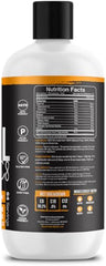 Intentionally Bare Pure C8 MCT Oil label closeup highlights organic sourcing