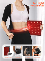 INTEO red light therapy stand with adjustable arm for precise placement.