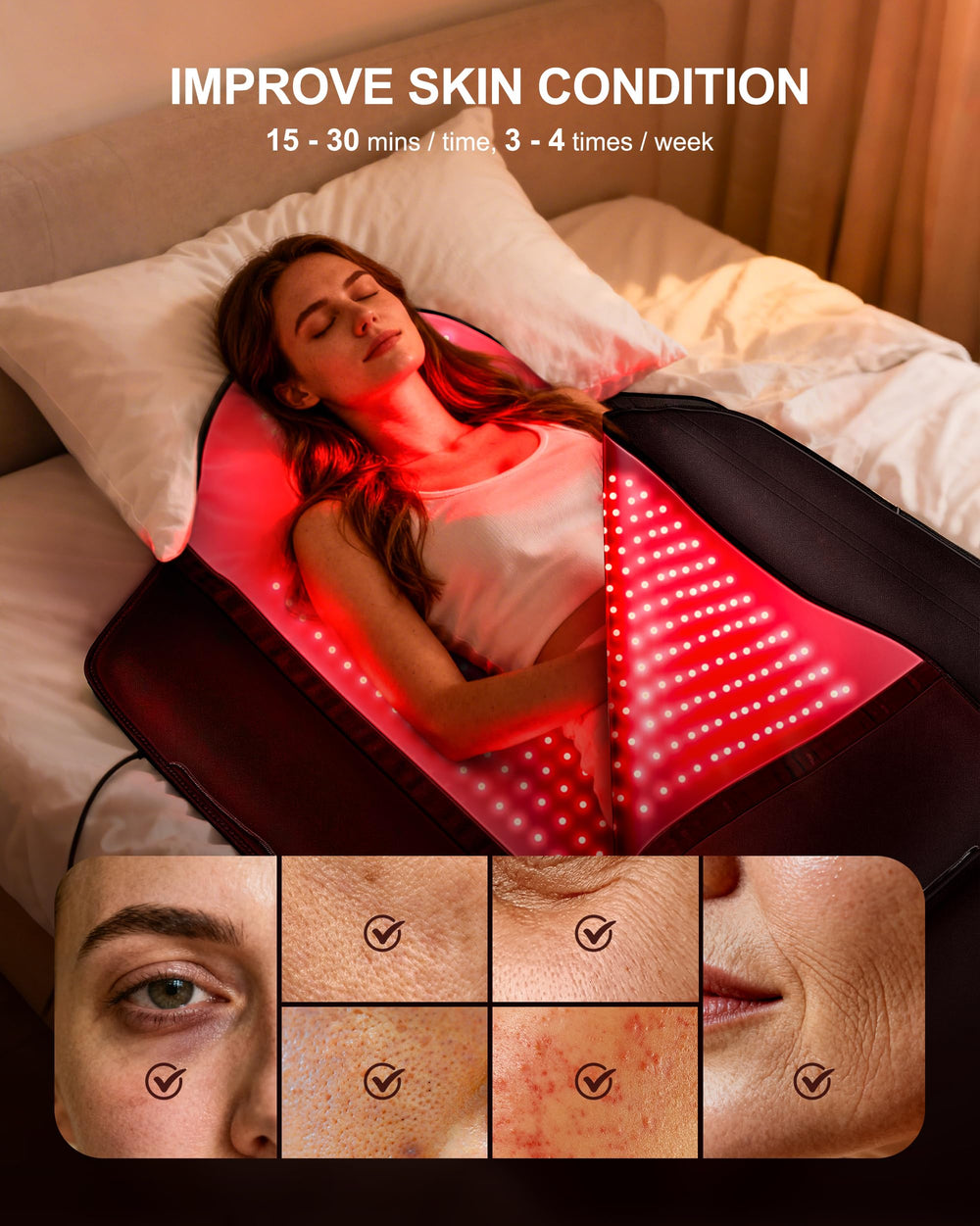 INTEO remote-control enabled session setup with adjustable timing and mode.