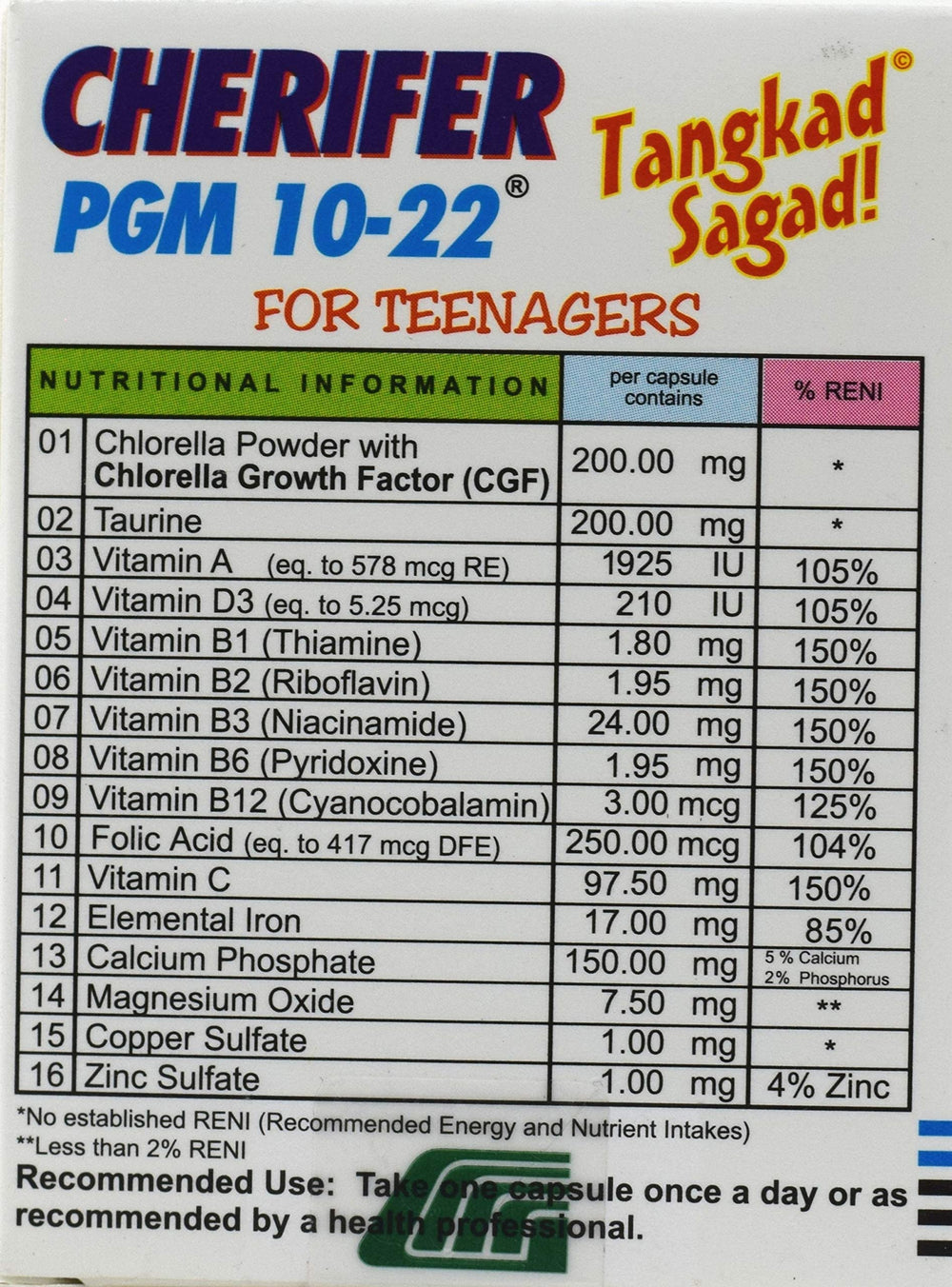 Intermed Growth Enhancer capsules close-up, easy daily supplement for teen nutrition.