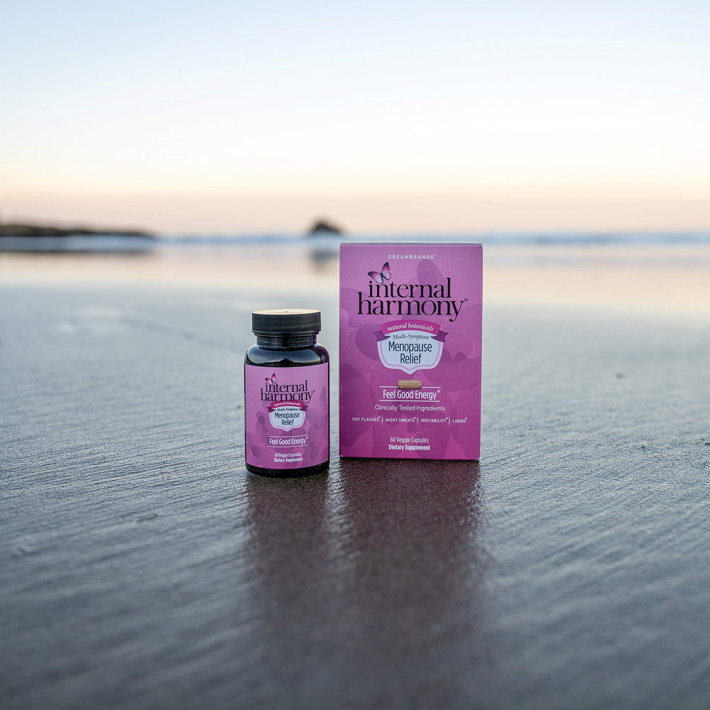 Internal Harmony Non-GMO Gluten-Free label highlights clean, trusted ingredients.